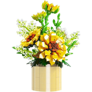 Mould King 24110 Sonnenblumen im Topf