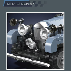 Mould King 27104 Phantom III Oldtimer inkl. Showcase