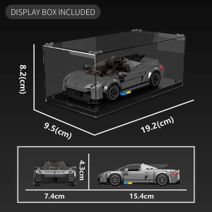 Mould King 27112 Jesko Absolut Hypercar  inkl. Showcase